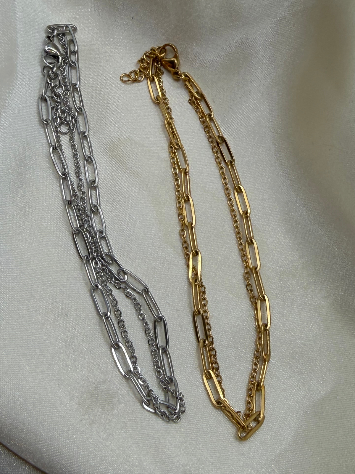 Layered Stella Anklet
