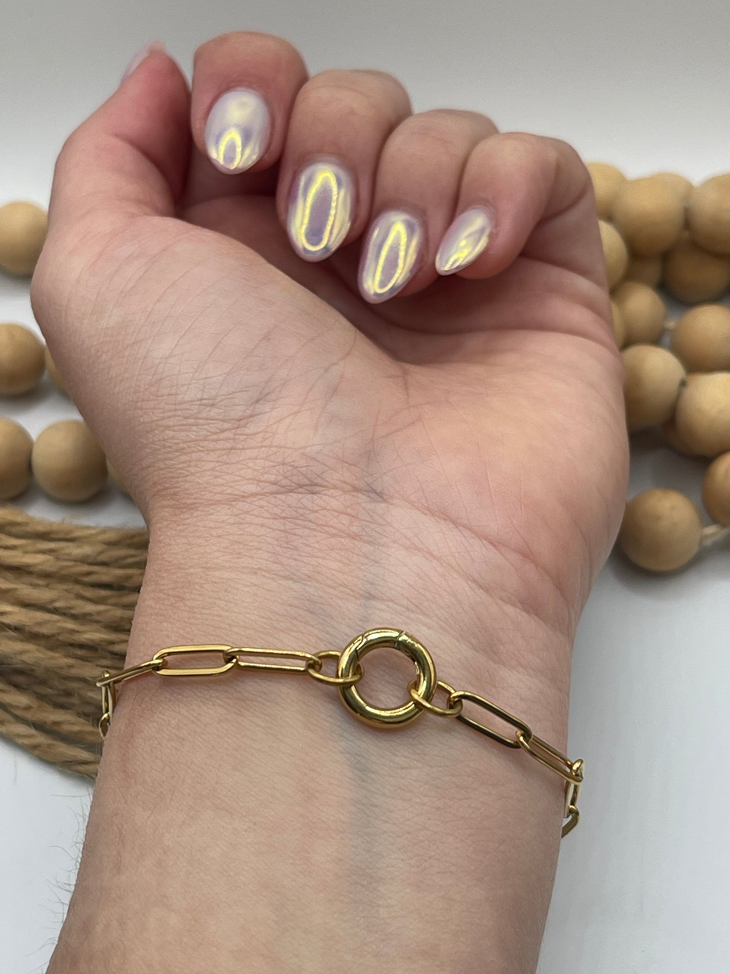 Forever Paperclip Bracelet