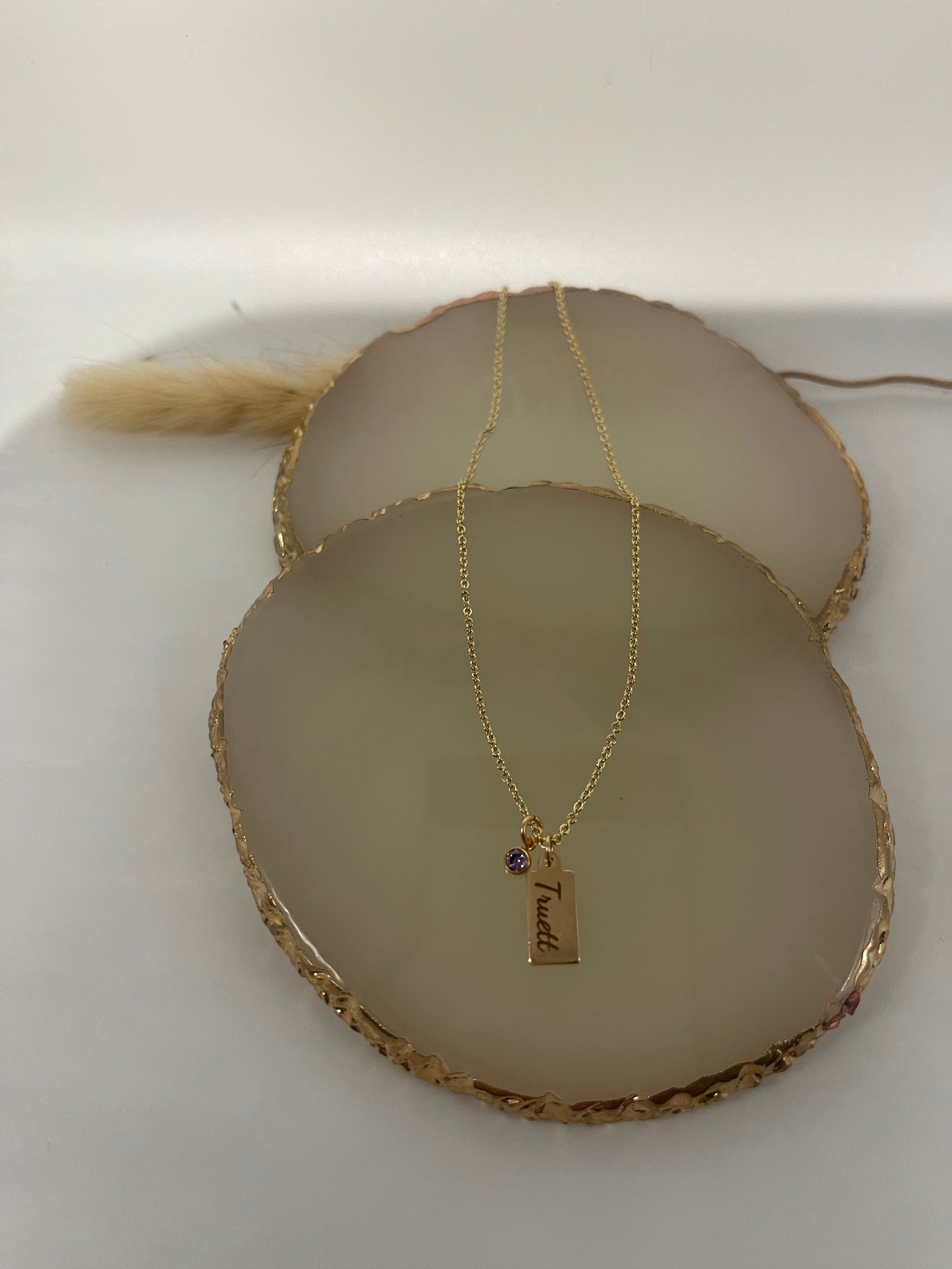 Engraved Mini Tags Necklace