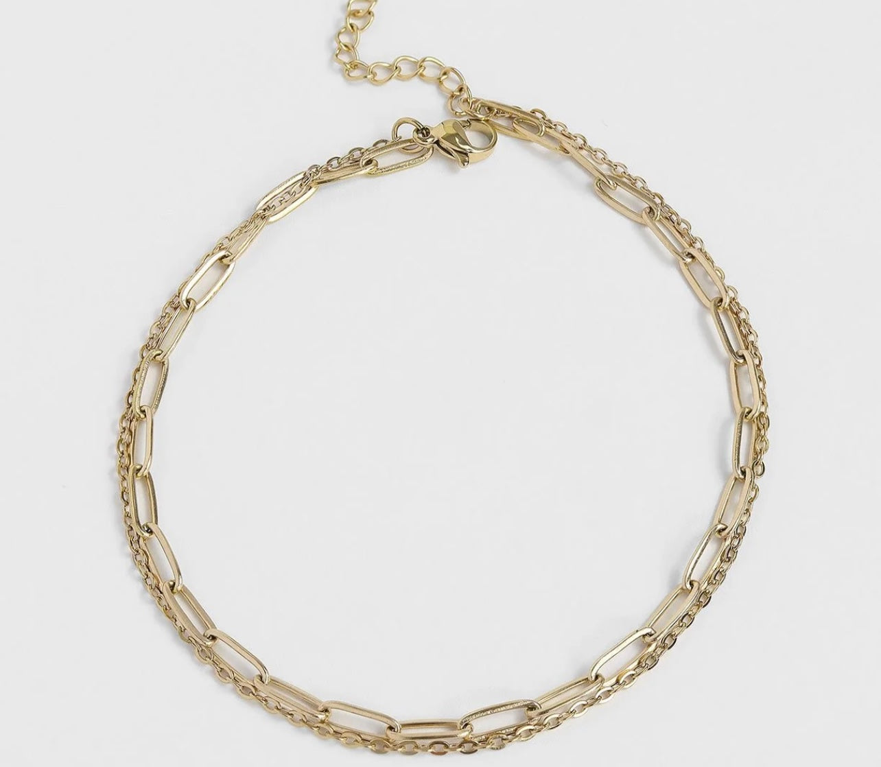 Stacked Anklet