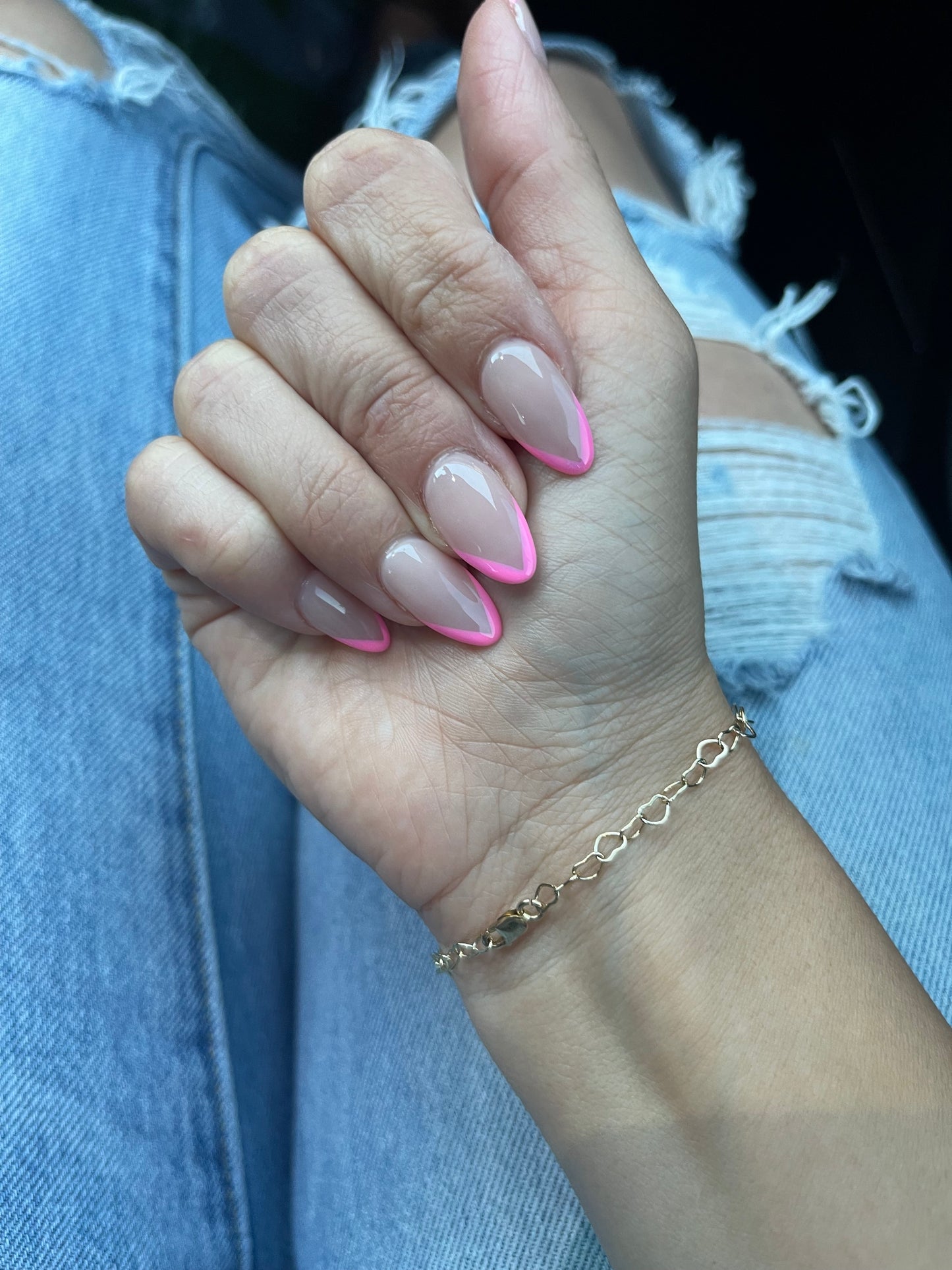 Heart Chain Bracelet