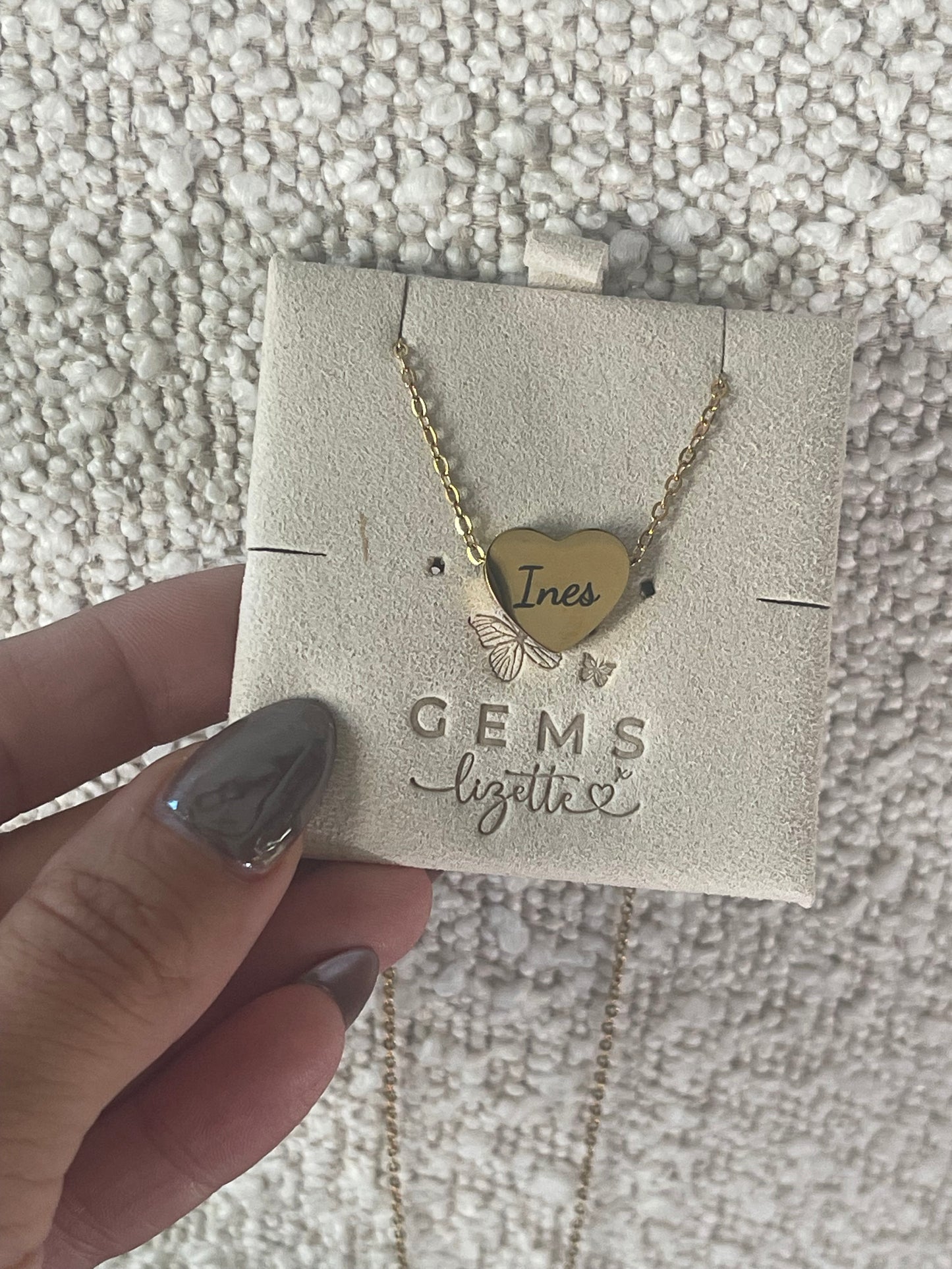 Amari Engraved Necklace