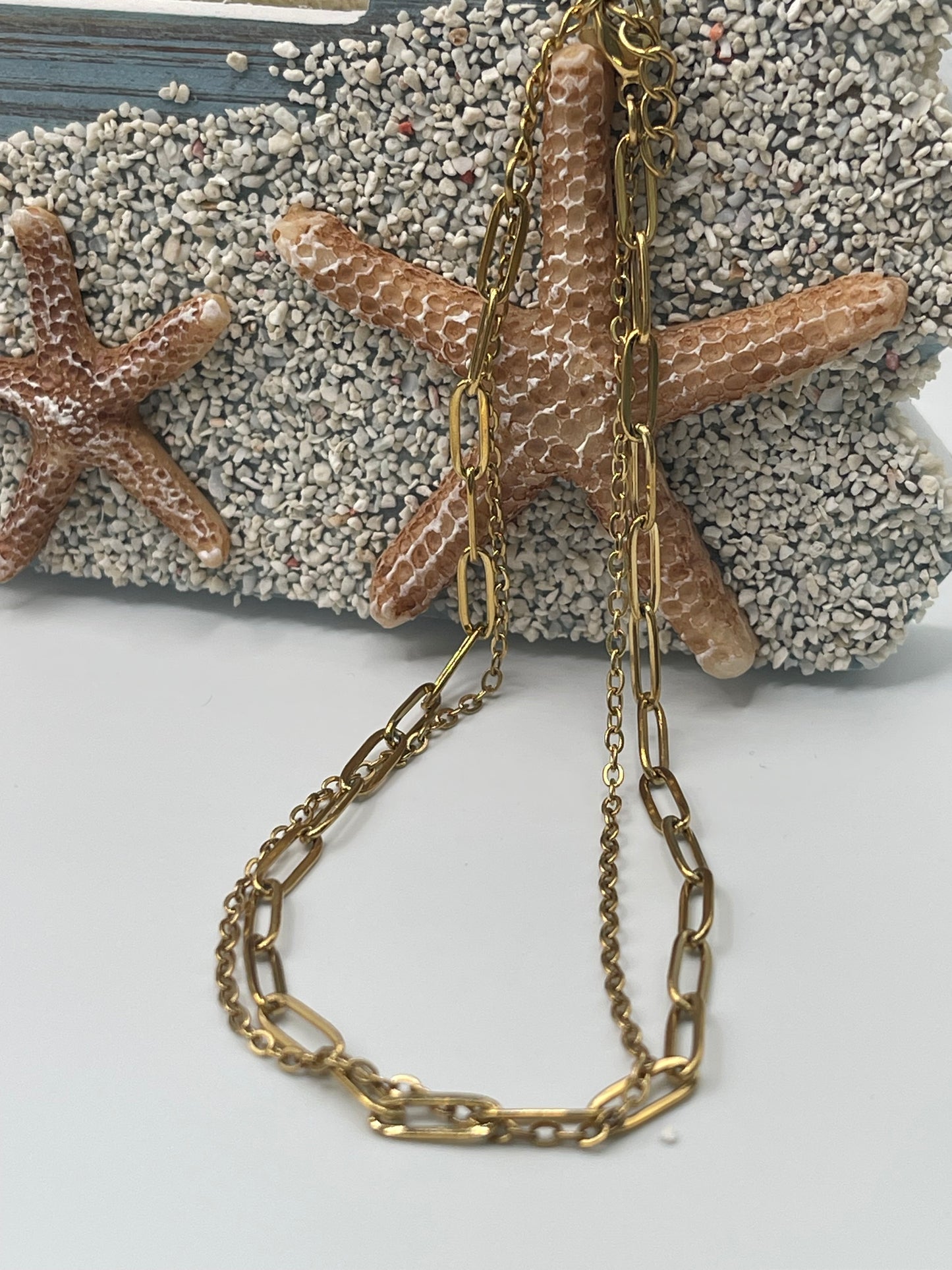 Stacked Anklet