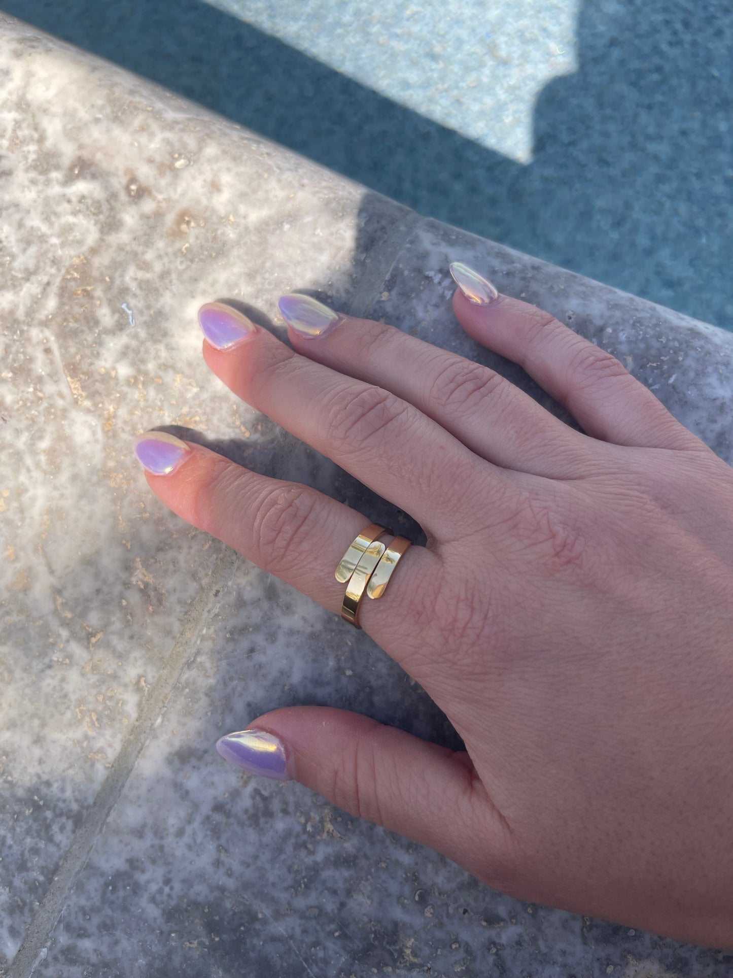 3 Tier Engravable Ring