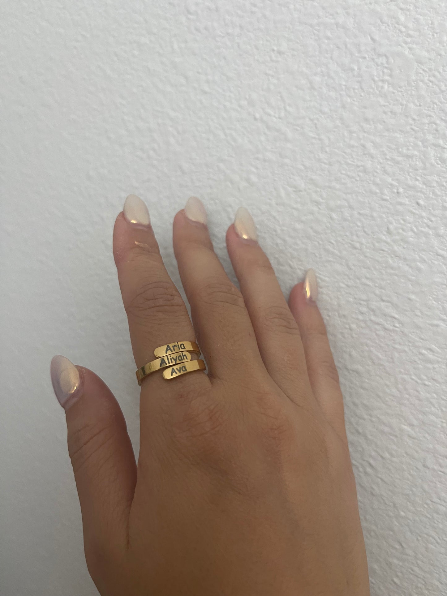 3 Tier Engravable Ring