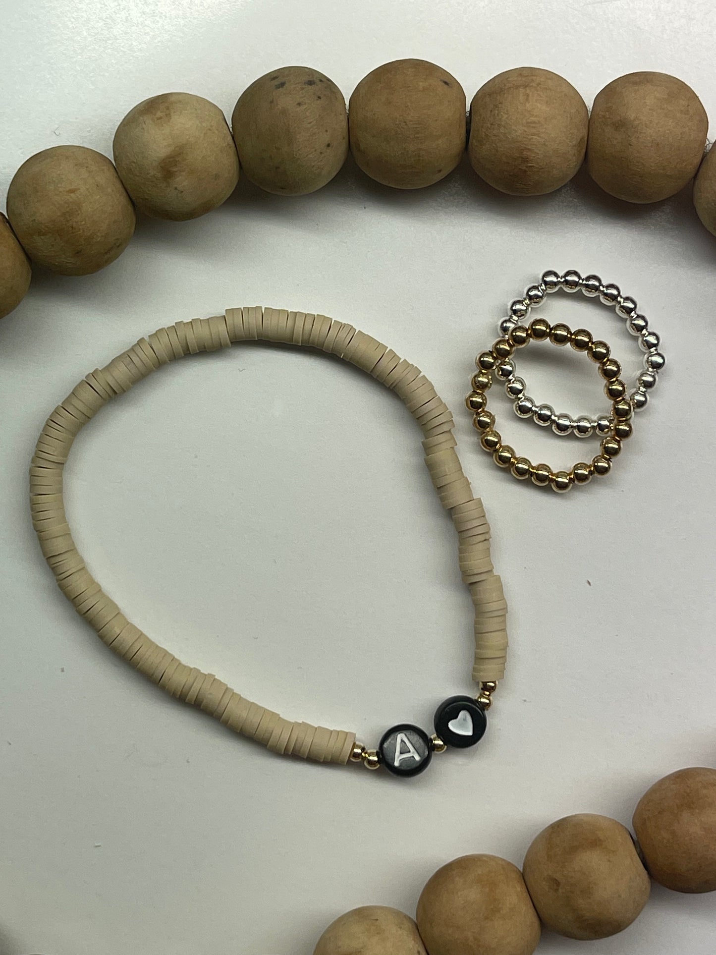 Personalized Heishi Bracelet