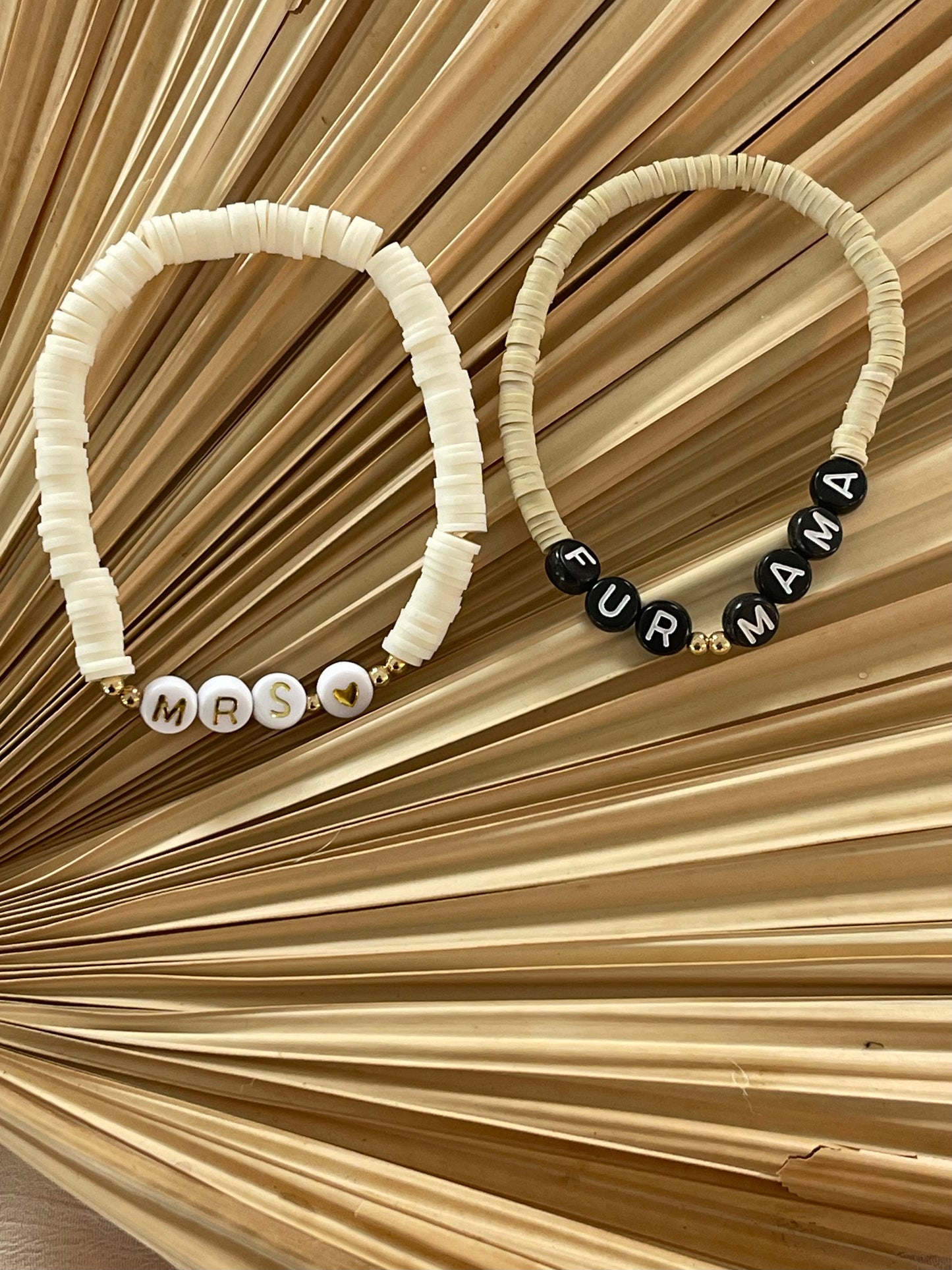 Personalized Heishi Bracelet