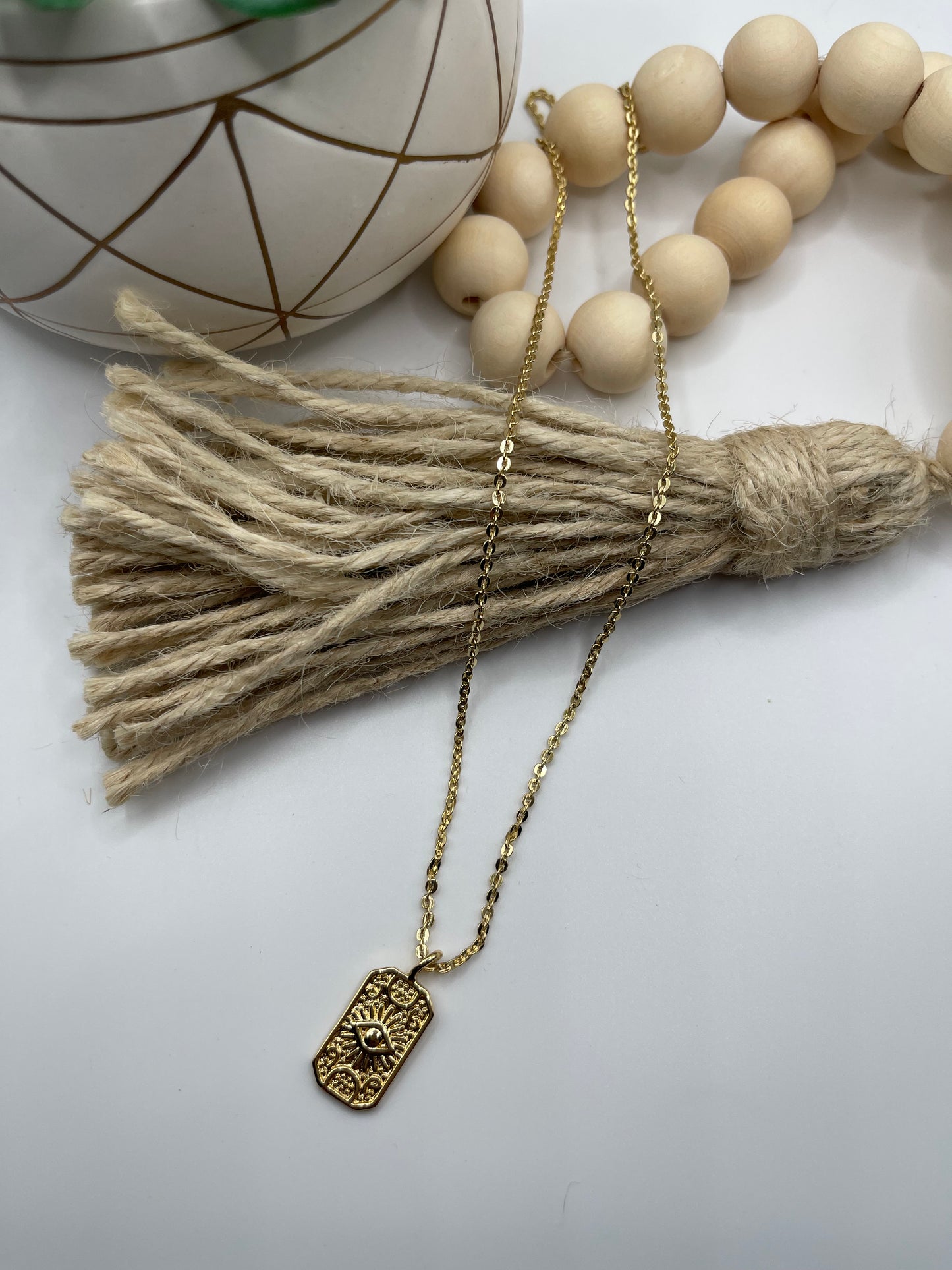 Golden Protection Necklace