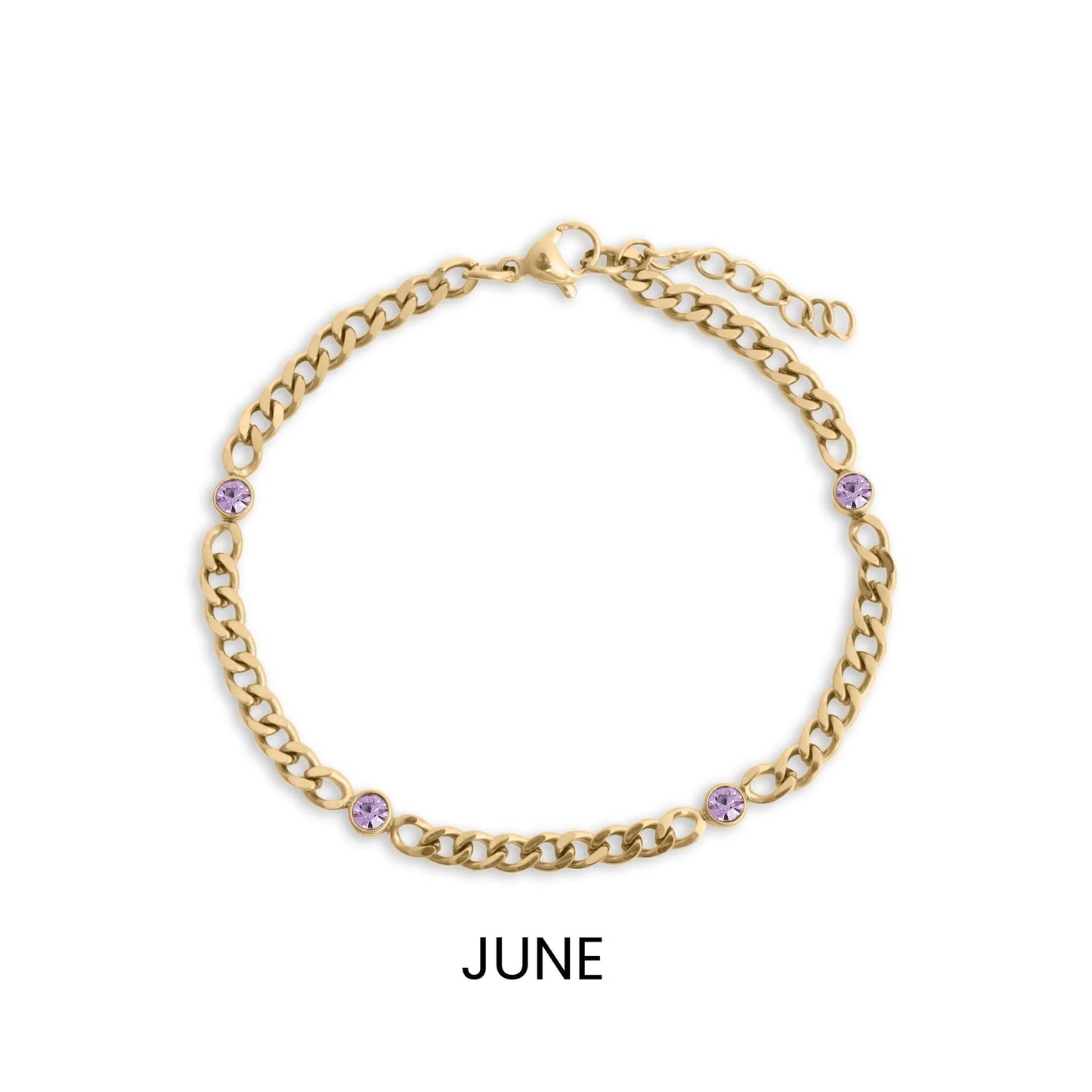 Eloise Birth Stone Bracelet