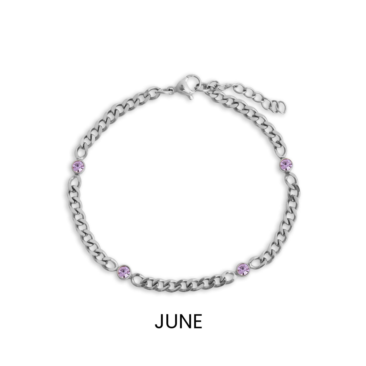 Eloise Birth Stone Bracelet