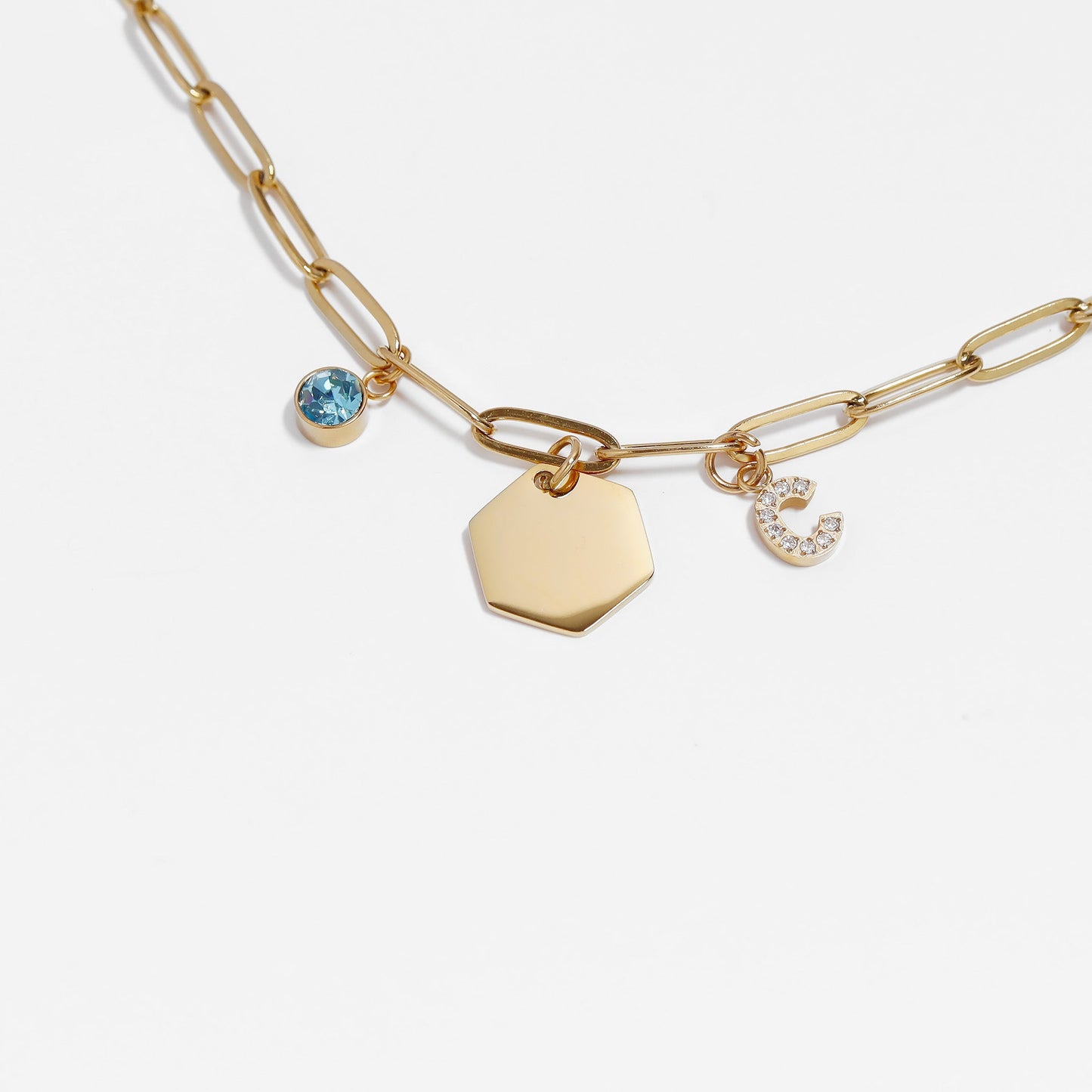 Bloom Custom Letter Necklace