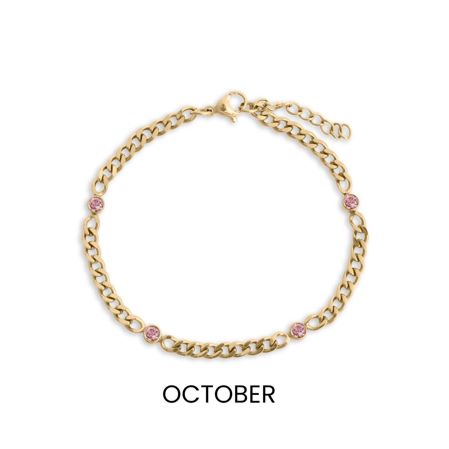 Eloise Birth Stone Bracelet