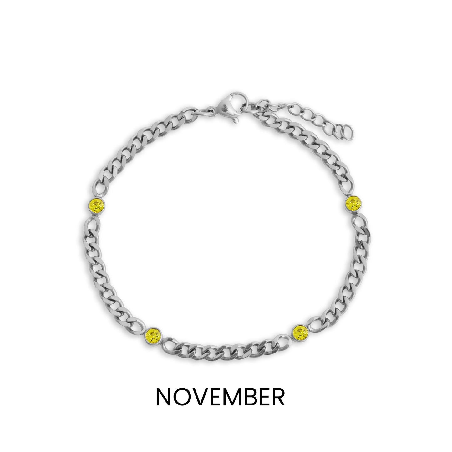 Eloise Birth Stone Bracelet