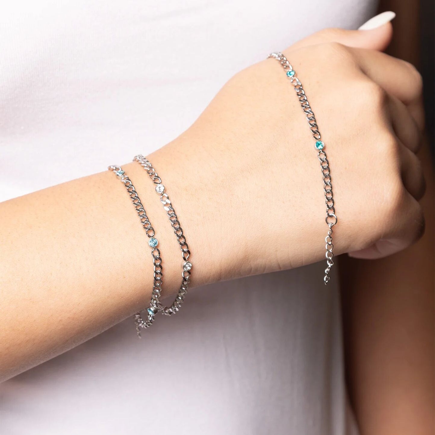 Eloise Birth Stone Bracelet