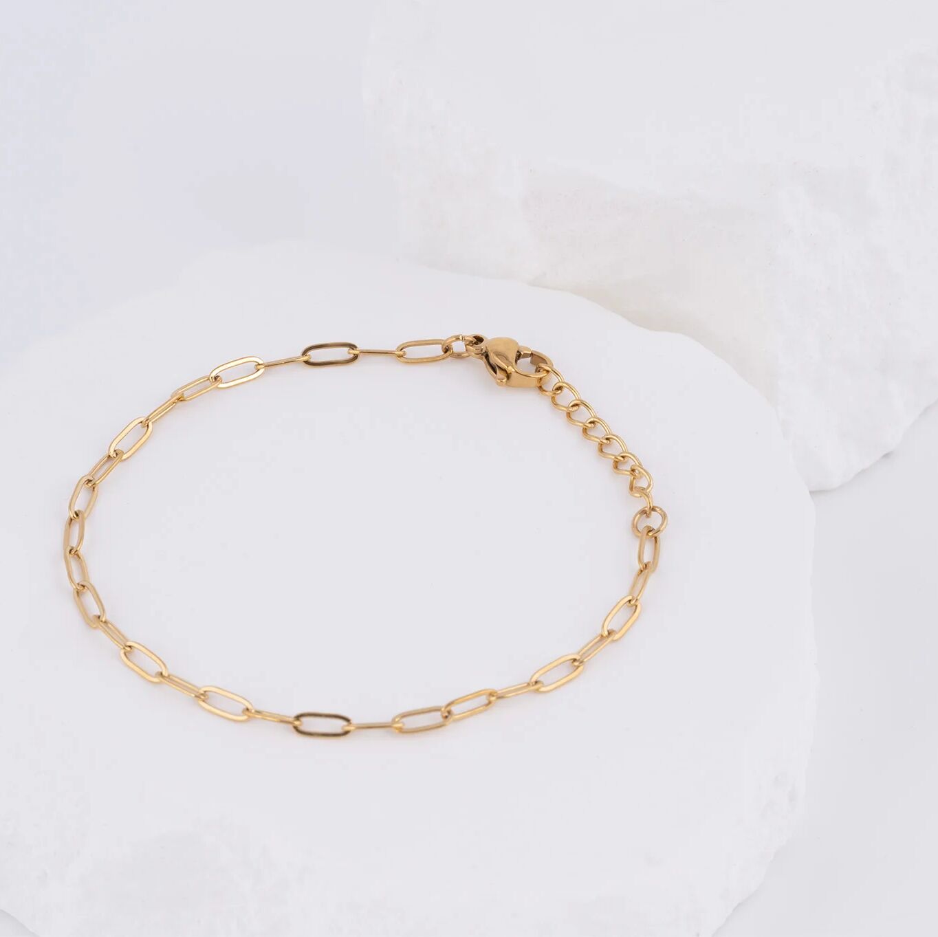 Rosalie Mini Paperclip Bracelet