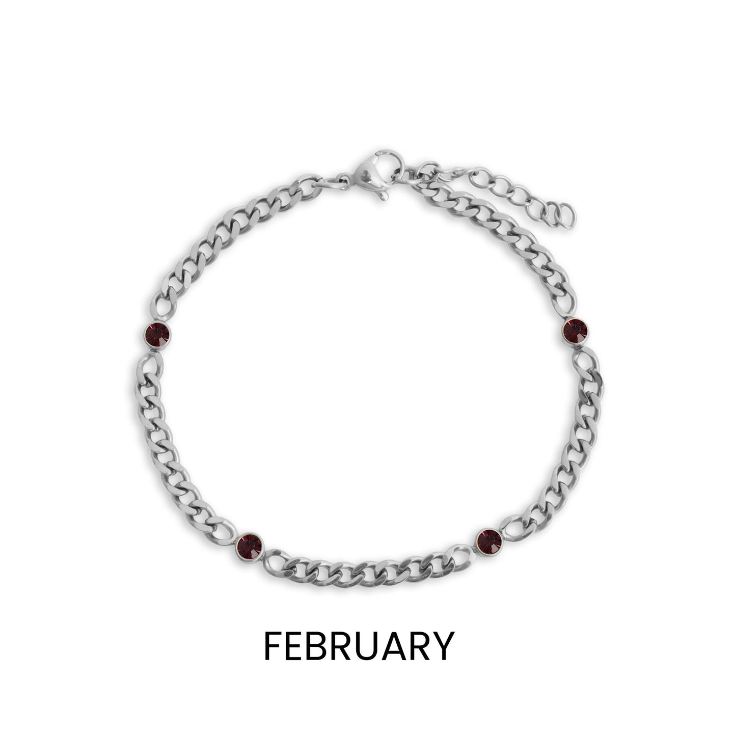 Eloise Birth Stone Bracelet