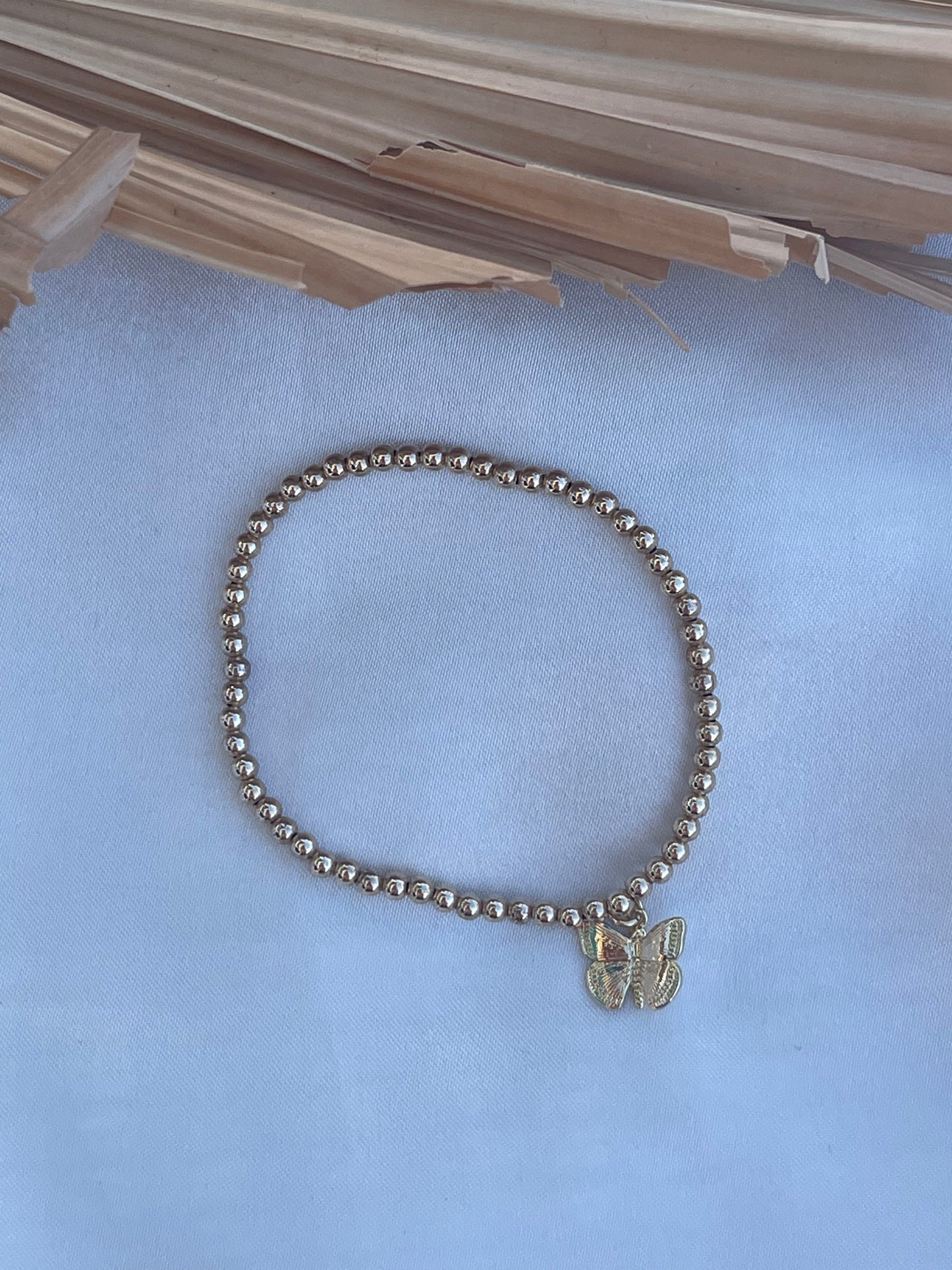 Butterfly Charm Bracelet